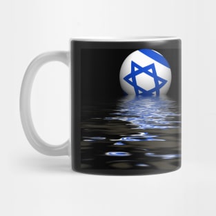 Israeli  Flag rising/setting Mug